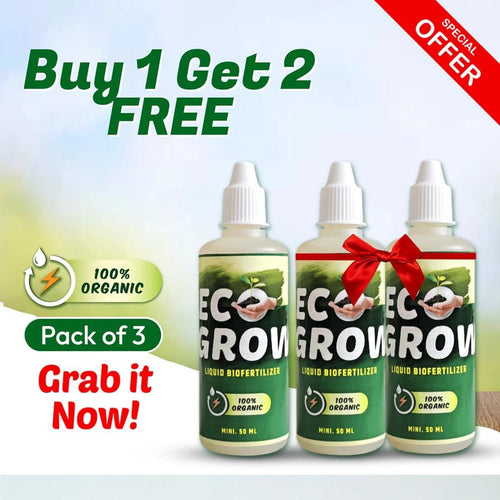 Ecogrow 100% Organic Plant Boost Biofertilizer Buy 1 Get 2 Free