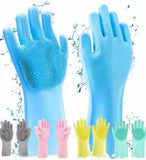Magic Silicone Cleaning Hand Gloves for Kitchen