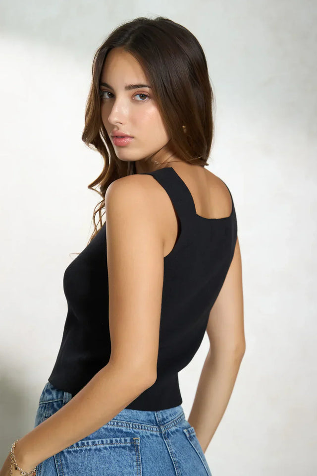 Tank Top With In-Built Bra [Pack of 4]