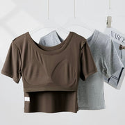 Tank Top With In-Built Bra [Pack of 4]